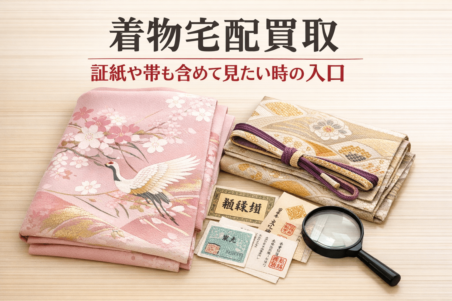 リファスタの着物買取｜着物や帯を送る前に見たい確認ポイント